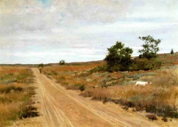 シネックヒルズの狩猟ゲーム 印象派 ウィリアム・メリット・チェイスの風景 Oil Paintings
